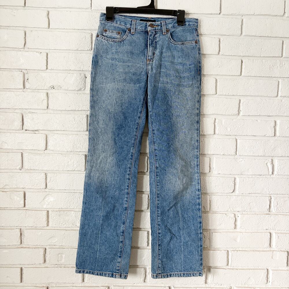 Vintage Limited Sz 4R Straight Leg Stonewashed Mom Jeans Y2K 90's Classic Retro